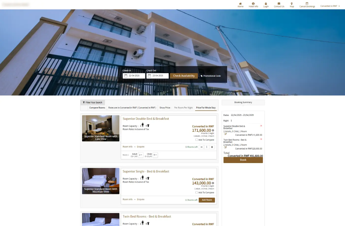 Booking Engine