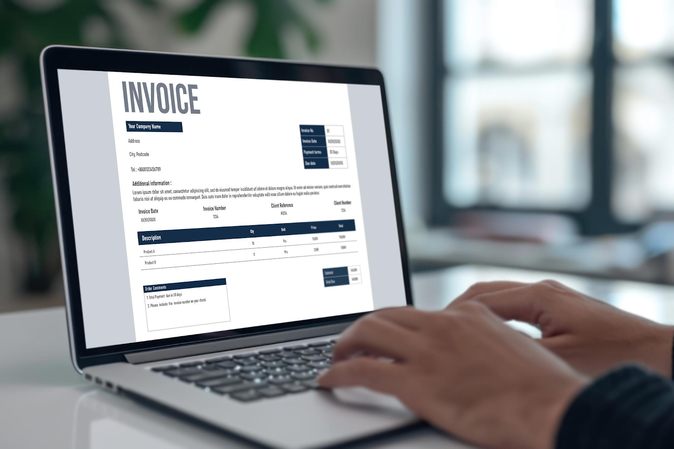 E-invoice compliant